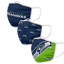 Seattle Seahawks - Sport Team 3-pack NFL face mask