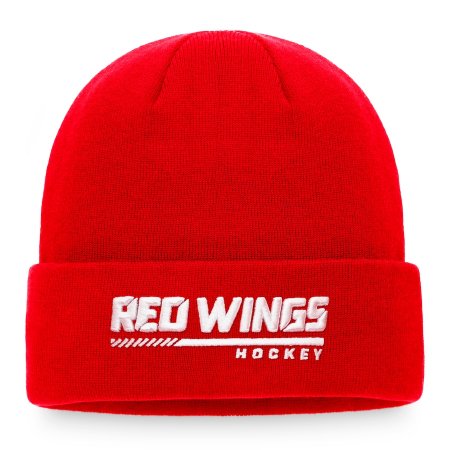 Detroit Red Wings - Authentic Pro Locker Cuffed NHL Zimná čiapka