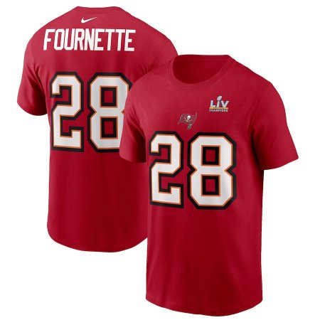 Tampa Bay Buccaneers - Leonard Fournette Super Bowl LV Champions NFL T-Shirt