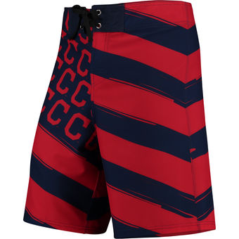 Cleveland Indians - Diagonal Flag NFL Swimming suit