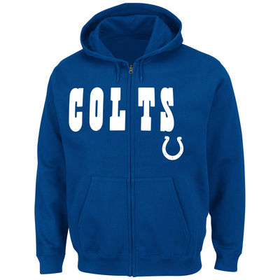 Indianapolis Colts - Hot Read Full-Zip NFL Hoodie