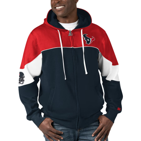 Houston Texans - Starter Running Full-zip NFL Sweatshirt