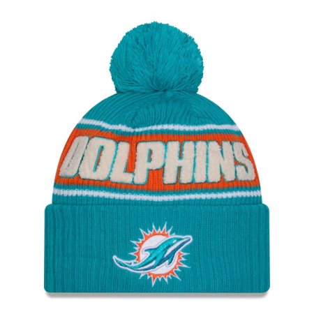 Miami Dolphins - 2024 Sideline Sport Aqua NFL Zimní čepice