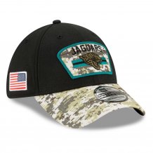 Jacksonville Jaguars - 2021 Salute To Service 39Thirty NFL Hat