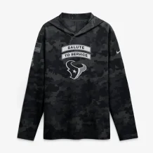 Houston Texans - 2026 Salute To Service Lightweight NFL Bluza z kapturem