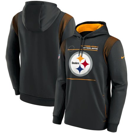 Pittsburgh Steelers - Sideline Logo NFL Mikina s kapucí