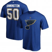 St. Louis Blues - Jordan Binnington Stack NHL Tričko