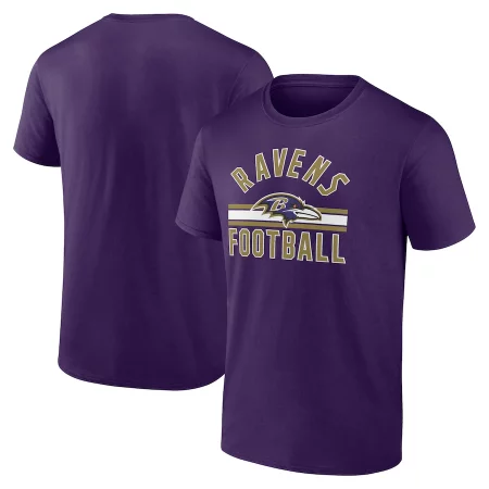 Baltimore Ravens - Standard Arch Stripe NFL T-Shirt