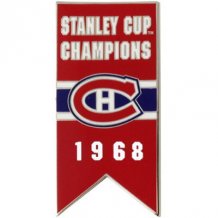 Montreal Canadiens - 1968 Stanley Cup Champs NHL Pin