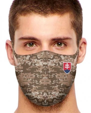 Sport Protective face mask Slovakia Digi Camo1 / volume discount