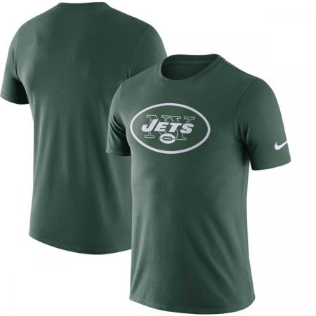 New York Jets - Performance Cotton Logo NFL Tričko