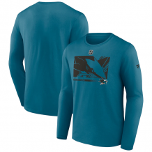 San Jose Sharks - Authentic Pro Secondary NHL Long Sleeve T-Shirt