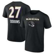Baltimore Ravens - J.K. Dobbins Wordmark NFL Tričko