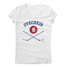 Washington Capitals Kobiecy - Alexander Ovechkin Sticks NHL Koszułka