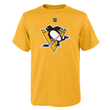 Pittsburgh Penguins Dziecia - Primary Logo Gold NHL Koszulka