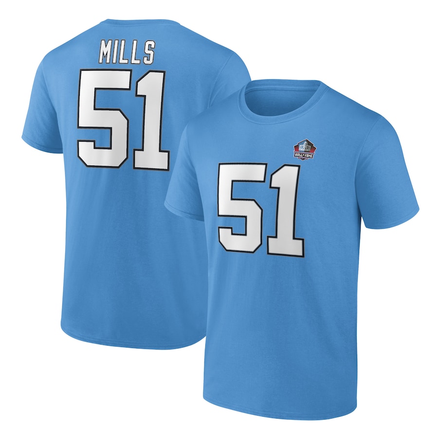 CAROLINA PANTHERS SAM MILLS # 51 FOOTBALL JERSEY