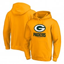 Green Bay Packers - Team Lockup Gold NFL Bluza z kapturem