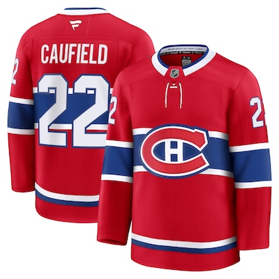 Montreal Canadiens - Cole Caufield Home Premium NHL Dres - Velikost: 42 (XXS)