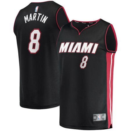 Miami Heat - Jeremiah Martin Fast Break Replica Black NBA Dres