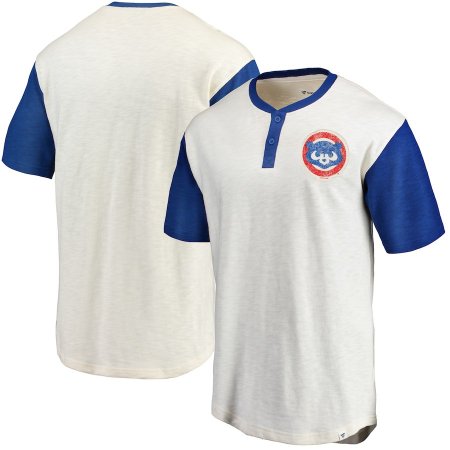 Chicago Cubs - True Classics Henley MLB T-shirt :: FansMania