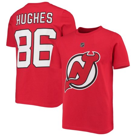 New Jersey Devils Youth - Jack Hughes NHL T-Shirt