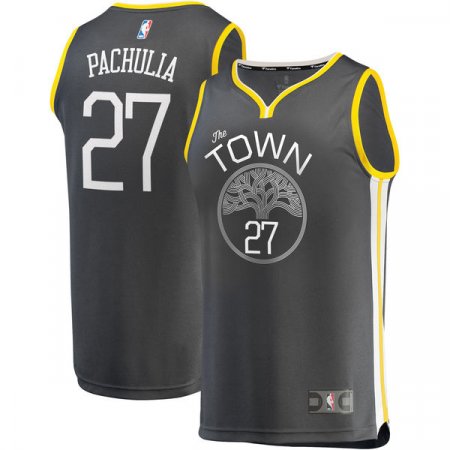 Golden State Warriors - Zaza Pachulia Fast Break Replica NBA Jersey