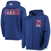Philadelphia 76ers - Ben Simmons Full-Zip NBA Mikina s kapucňou