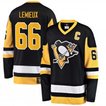 Pittsburgh Penguins - Mario Lemieux Breakaway Heritage NHL Trikot