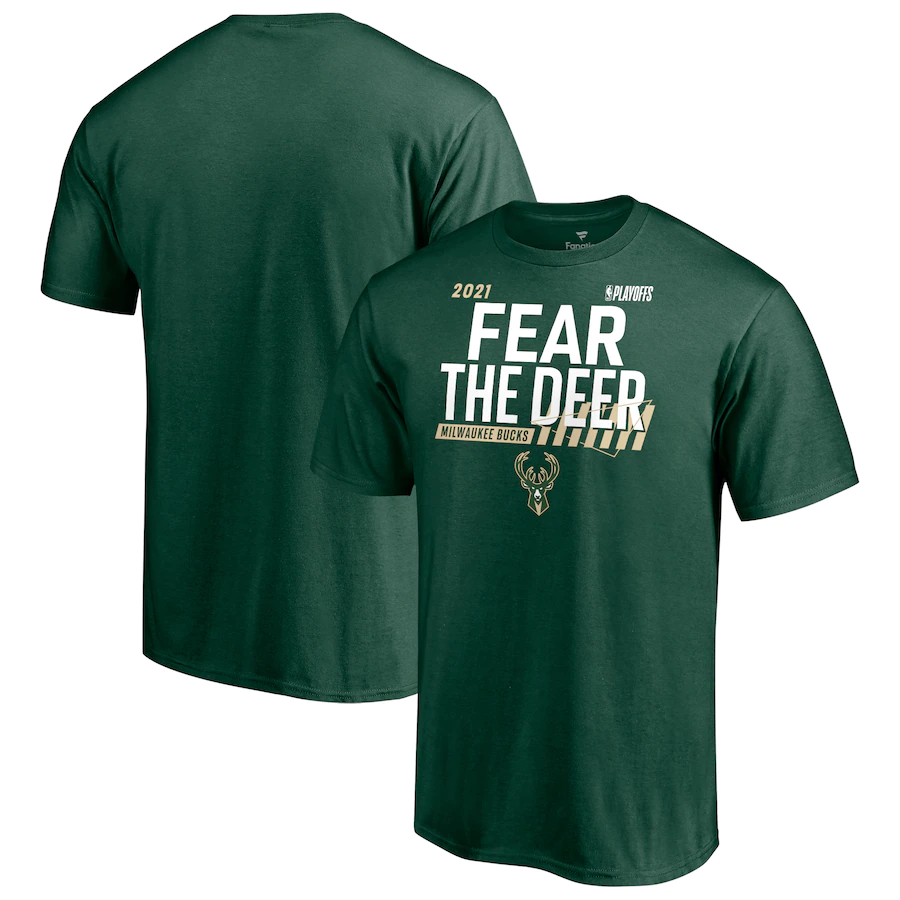 Photos: Bucks playoff T-shirts