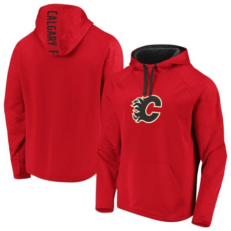 Calgary Flames - Monochrome NHL Mikina s kapucí