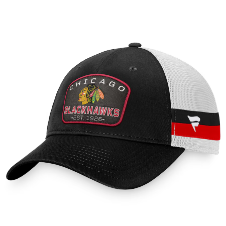 Chicago Blackhawks - Fundamental Stripe Trucker NHL Kšiltovka