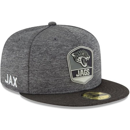 Jacksonville Jaguars - 2018 Sideline Road Black 59Fifty NFL Hat