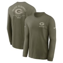 Green Bay Packers - 2025 Salute To Service NFL Koszułka z długim rękawem