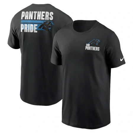 Carolina Panthers - Blitz Essential Black NFL T-Shirt