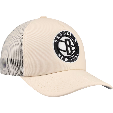 Brooklyn Nets - Cream Trucker NBA Cap