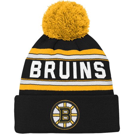Boston Bruins Ddziecięca - Wordmark NHL Czapka zimowa