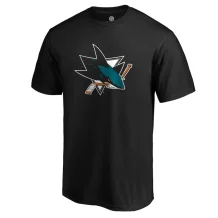 San Jose Sharks - Primary Logo Black NHL Tričko