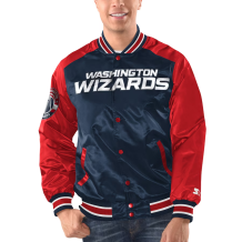 Washington Wizards - Full-Snap Varsity Satin NBA Kurtka