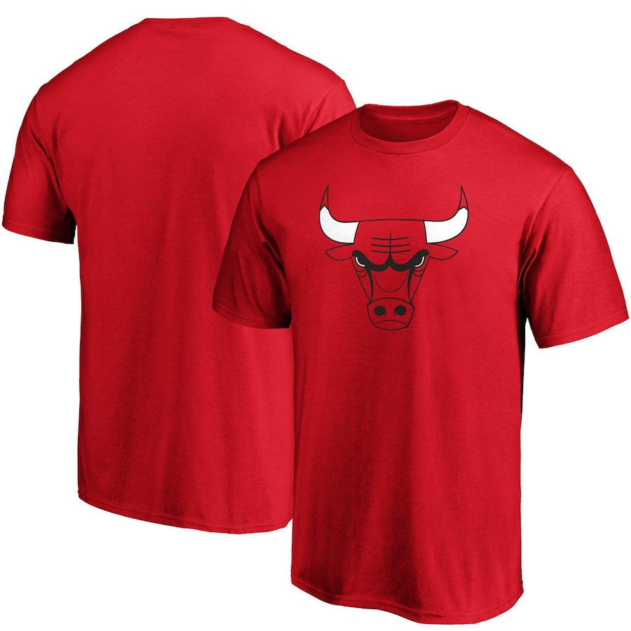 Chicago Bulls NBA Big Bull Graphic Red Medium Adult Short Sleeve T Shirt