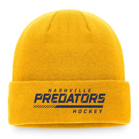 Nashville Predators - Authentic Pro Locker Cuffed NHL Czapka zimowa