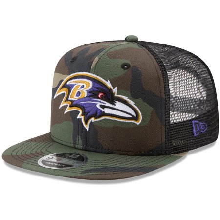 Baltimore Ravens - Camo Trucker 9Fifty NFL Kšiltovka