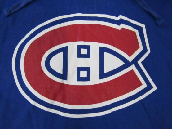 Montreal Canadiens - Primary Logo Blue NHL Bluza s kapturem - Wielkość: M/USA=L/EU
