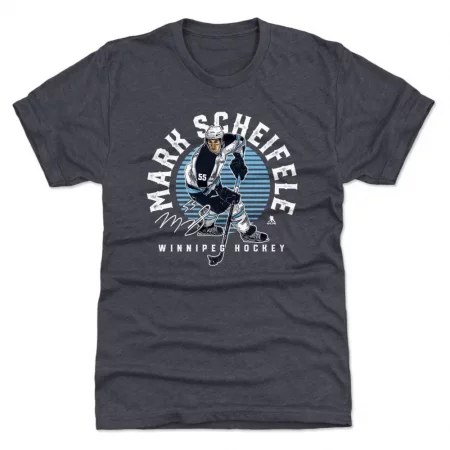 Winnipeg Jets - Mark Scheifele Emblem NHL T-Shirt
