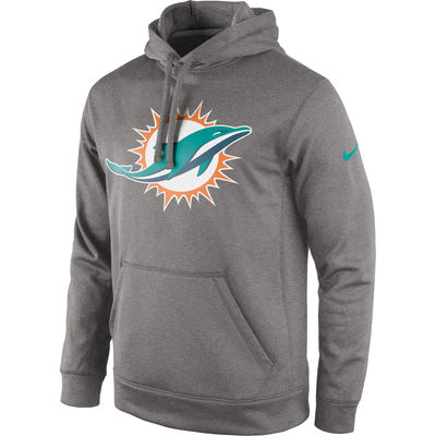 Miami Dolphins - Circuit Logo Essential Performance NFL Sweatshirt