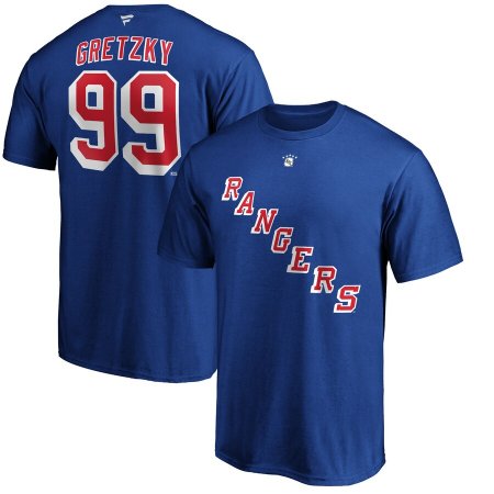 New York Rangers - Wayne Gretzky Retired NHL T-Shirt