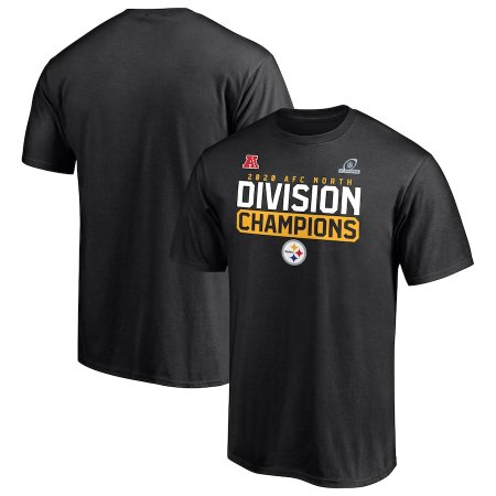 Pittsburgh Steelers - 2020 AFC North Division Champions NFL T-Shirt