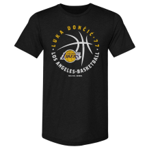 Los Angeles Lakers - Luka Doncic Player Ball Black NBA Koszulka