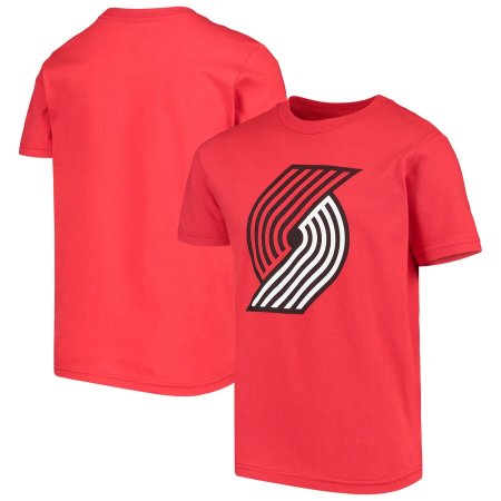 Portland Trail Blazers Dětské - Primary Logo NBA Tričko - Velikost: M