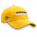 Pittsburgh Penguins - Authentic Pro Rink Adjustable Gold NHL Czapka