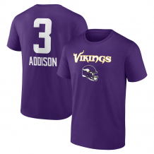 Minnesota Vikings - Jordan Addison Wordmark NFL T-Shirt